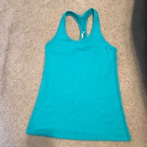 Lululemon Cool Racerback Tank - Viridian Green